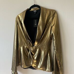 INC Women’s Twist-Front Blouse